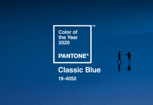 Die Pantone-Farbe des Jahres 2020 ist „Classic Blue“